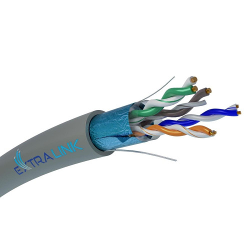 Kabel sieciowy CAT5E FTP(F/UTP) wewnętrzny skrętka 305m-9973944