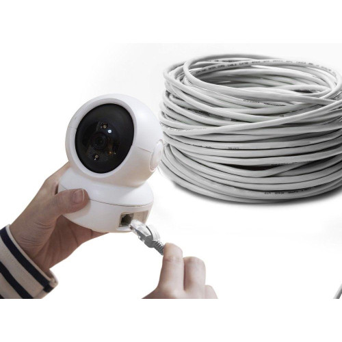 Kabel sieciowy CAT6 UTP (U/UTP) V2 wewnętrzny 100M skrętka-10162199