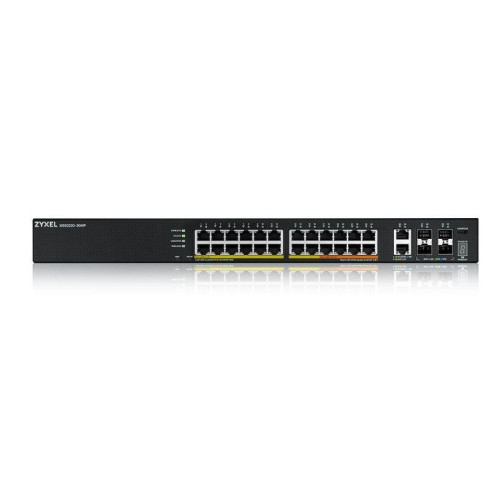 Przełącznik dostępowy L3 24 porty PoE,10GbE RJ-45, 4 porty 10GbE SFP+ XGS2220-30HP-EU0101F-10162
