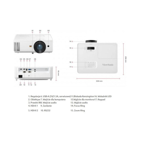 Projektor PA700X-10163622