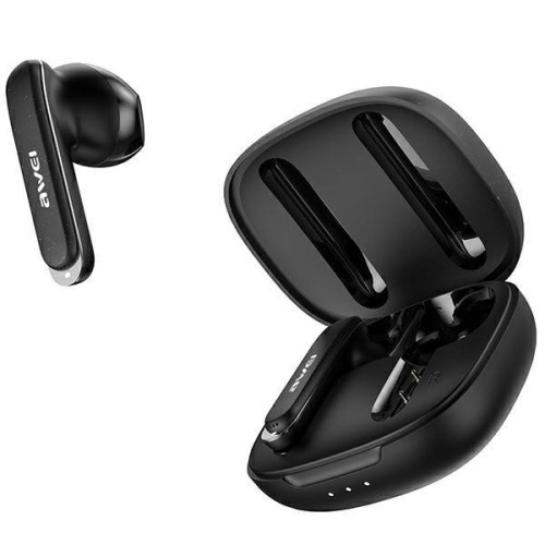 Słuchawki stereo Bluetooth T66 TWS Czarne -10163816