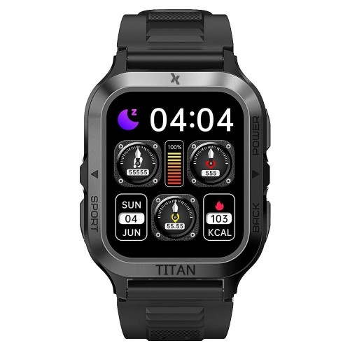 Smartwatch Fit FW67 Titan Pro Grafitowy-10164270