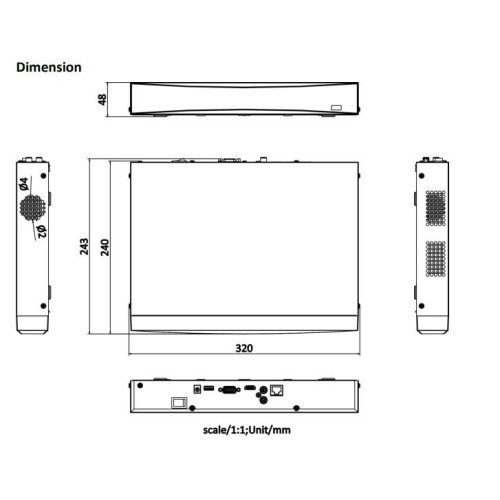 Rejestrator IP DS-7608NXI-K1-10164551