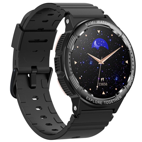 Smartwatch K6 1.3 cala 300 mAh czarny-10164768