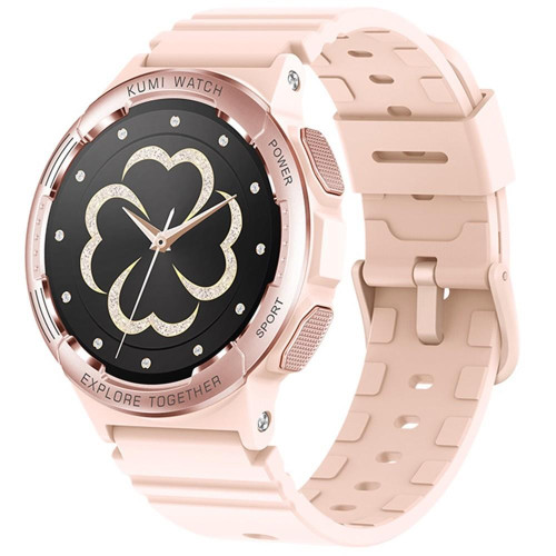 Smartwatch K6 1.3 cala 300 mAh różowy-10164772