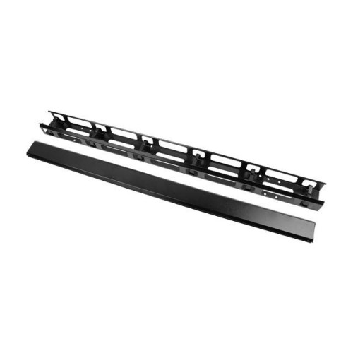 Organizer kabli pionowy do szaf stojących 2 sztuki czarny-10164867