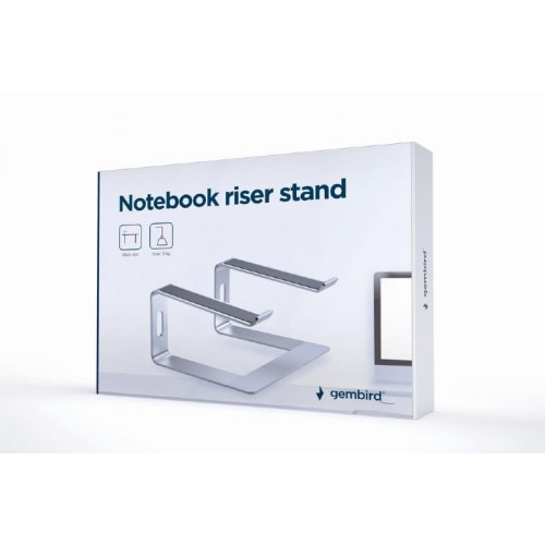 Podstawka do notebooka 15,6 cali srebrna-10164970