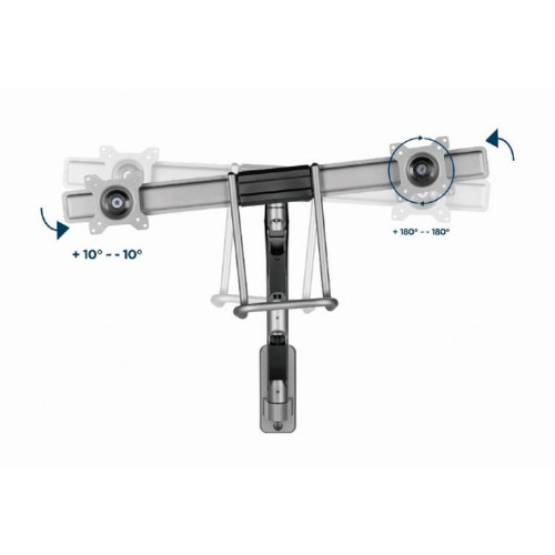 Uchwyt ścienny na 2 monitory 17-32 cali 8kg-10165328
