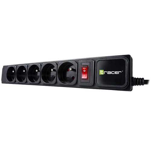 Listwa zasilająca Tracer PowerGear 3 m Black 5 gniazd-10165362
