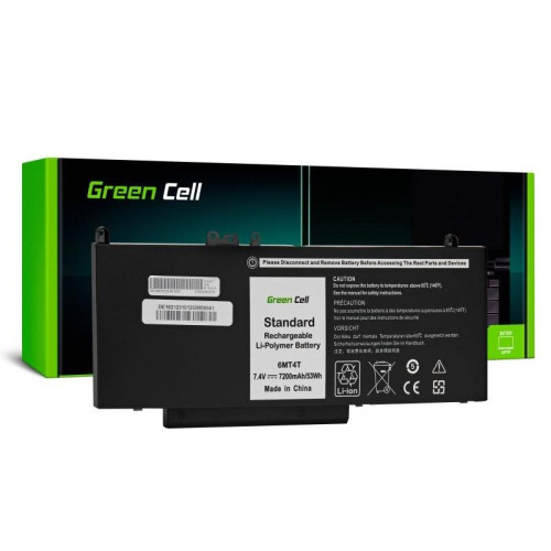 Bateria 6MT4T 7V69Y 7,6V 7200mAh do Dell Latitude E5270 E5570 -10165995