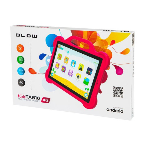 Tablet KidsTAB8 4G 4/64GB Różowe etui -10167707