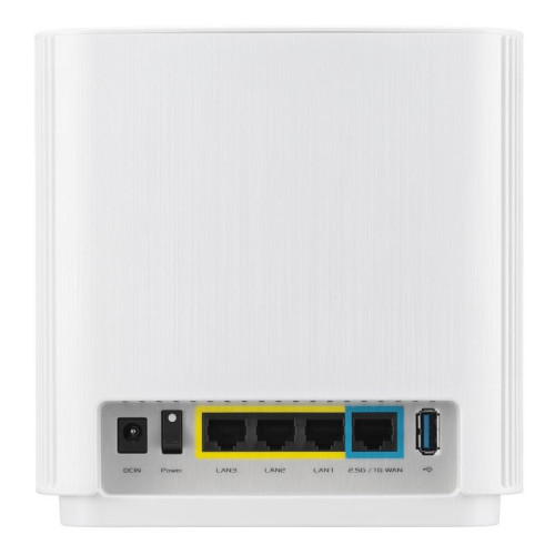 System Mesh Asus ZenWiFi XT9 1PK AX7800 Wi-Fi 6 White-10173793