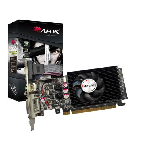 AFOX GEFORCE GT610 1GB DDR3 DVI HDMI VGA LP FAN AF610-1024D3L7-V6-10181648