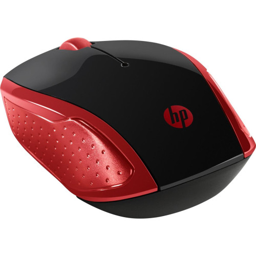 Mysz HP Wireless Mouse 200 Empress Red bezprzewodowa czerwono-czarna 2HU82AA-10206517