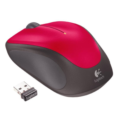 Mysz Logitech M235 910-002496 (optyczna; 1000 DPI; kolor czerwony)-1025374