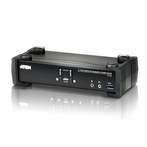 ATEN PRZEŁĄCZNIK KVM CS1922-AT-G 2-PORTOWY USB 3.0 4K DISPLAYPORT-10259746