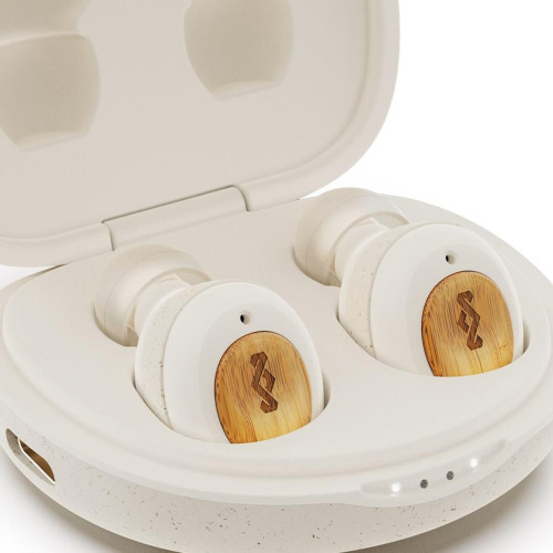 Marley True Wireless Earbuds Champion Built-in microphone, Bluetooth, In-ear, Cream-10276982