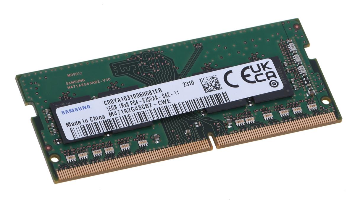 SAMSUNG製ノートPC用メモリ16GB (PC4-3200AA) 最新のデザイン - メモリー