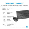 Zestaw klawiatura + mysz HP 230 Wireless Mouse and Keyboard Combo bezprzewodowe białe 3L1F0AA-10318460