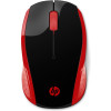 Mysz HP Wireless Mouse 200 Empress Red bezprzewodowa czerwono-czarna 2HU82AA-10318510