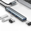 HUB adapter USB-C 3.1 4w1 | USB 3.0 | 3x USB 2.0 -10328041