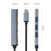 HUB adapter USB-C 3.1 4w1 | USB 3.0 | 3x USB 2.0 -10328049
