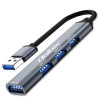 HUB adapter USB 3.0 4w1 | USB 3.0 | 3x USB 2.0 -10328050