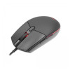 Mysz gamingowa przewodowa Nemesis C315 2400 DPI programowalne przyciski czarna -10329760