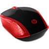 Mysz HP Wireless Mouse 200 Empress Red bezprzewodowa czerwono-czarna 2HU82AA-10352537