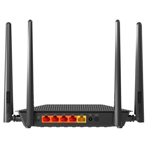 TOTOLINK X2000R router bezprzewodowy Gigabit Ethernet Dual-band (2.4 GHz/5 GHz) Czarny-10313656