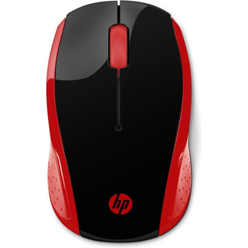 Mysz HP Wireless Mouse 200 Empress Red bezprzewodowa czerwono-czarna 2HU82AA-10318510