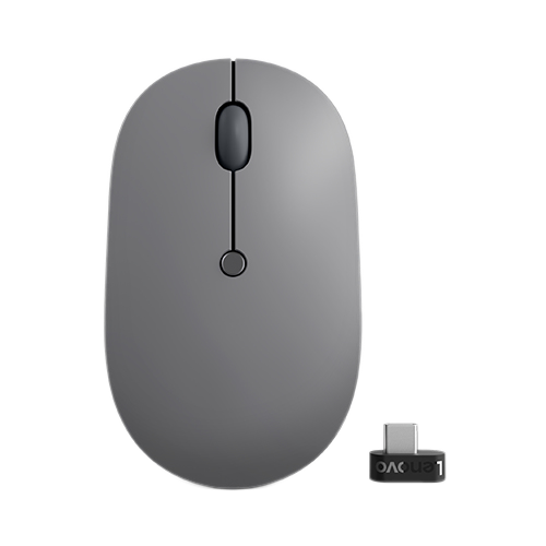Mysz Lenovo Go USB-C Wireless Mouse Storm Grey-10318543