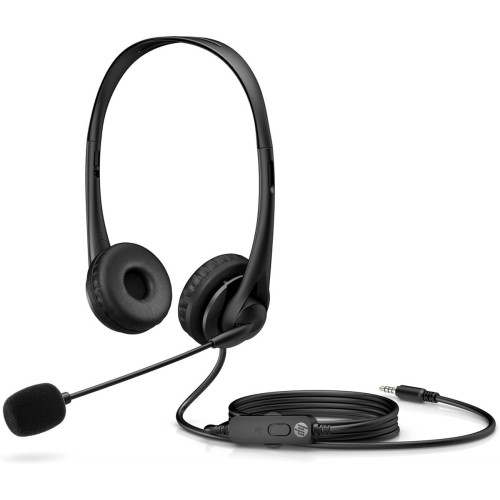 Słuchawki z mikrofonem HP Stereo 3.5mm Headset G2 przewodowe czarne 428H6AA-10318711