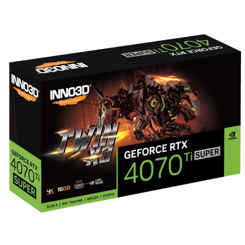 Karta graficzna INNO3D GeForce RTX 4070 Ti SUPER TWIN X2-10321829