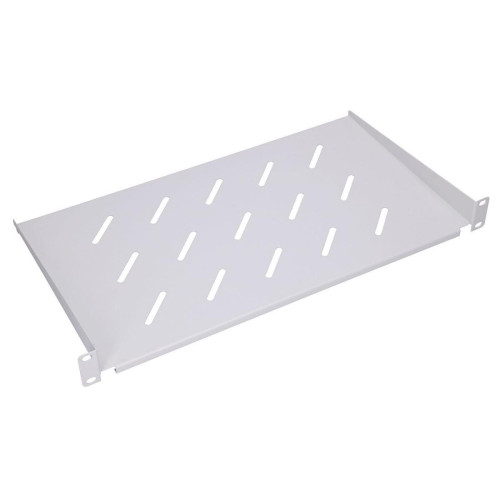 Półka rack 1U do szaf wiszących szara 25 cm-767985