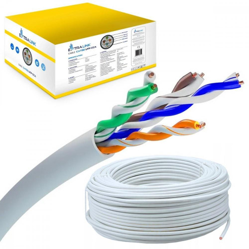 Kabel sieciowy KAT.5E UTP wewnętrzny 305m-10324435
