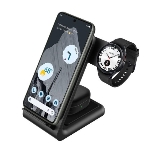 Ładowarka bezprzewodowa 3w1 do iPhone, Samsung & Android, Galaxy Watch i słuchawek TWS-10326011