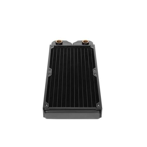 Chłodzenie wodne Pacific C240 slim radiator (240mm, 2x G 1/4, miedź) czarne-10326324