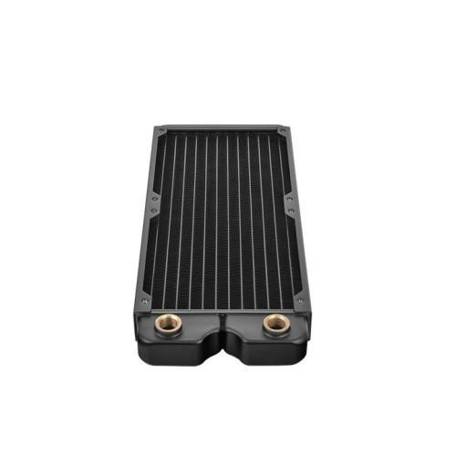 Chłodzenie wodne Pacific C240 slim radiator (240mm, 2x G 1/4, miedź) czarne-10326325