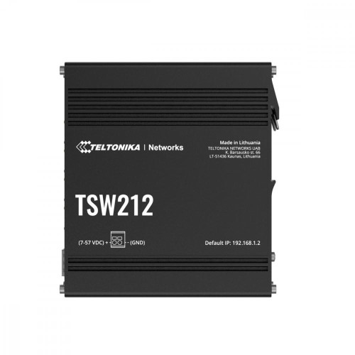 Przełącznik zarządzalny przemysłowy TSW212 2xSFP 8xGbE L2/L3-10327514