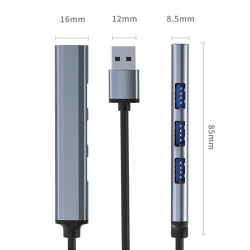 HUB adapter USB 3.0 4w1 | USB 3.0 | 3x USB 2.0 -10328060