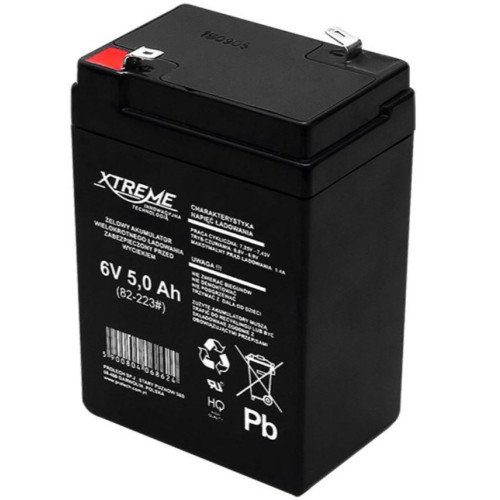 Akumulator żelowy 6V 5Ah XTREME-10328793