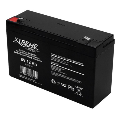 Akumulator żelowy 6V 12Ah XTREME-10328841