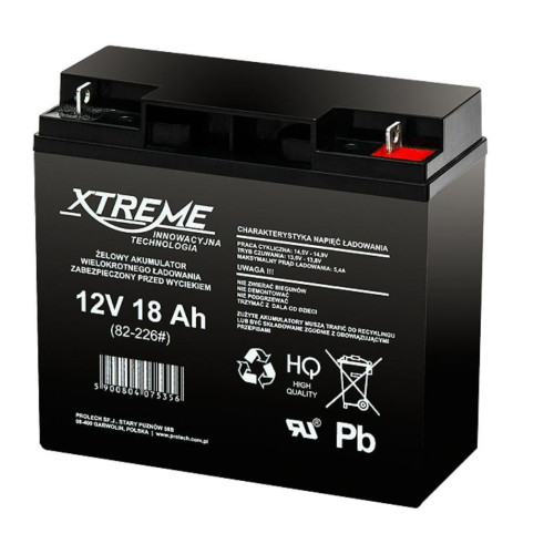Akumulator żelowy 12V 18Ah XTREME-10328865