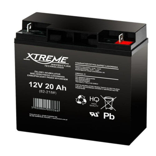 Akumulator żelowy 12V 20Ah XTREME-10328871