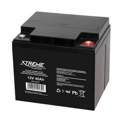 Akumulator żelowy 12V 40Ah XTREME-10328875