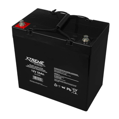 Akumulator żelowy 12V 55Ah XTREME-10328876