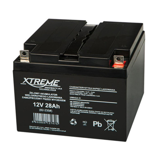 Akumulator żelowy 12V 28Ah XTREME-10328879