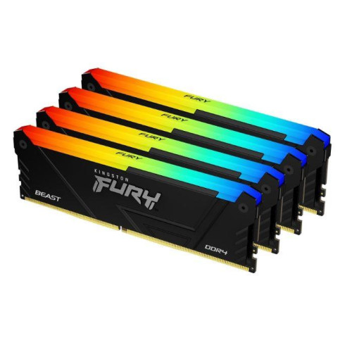 Pamięć DDR4 Fury Beast RGB 32GB(4* 8GB)/3200 CL16 -10328998