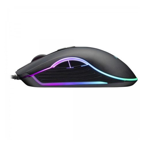 Mysz gamingowa przewodowa Nemesis C365 6400 DPI 7P RGB LED programowalne przyciski czarna-10329695